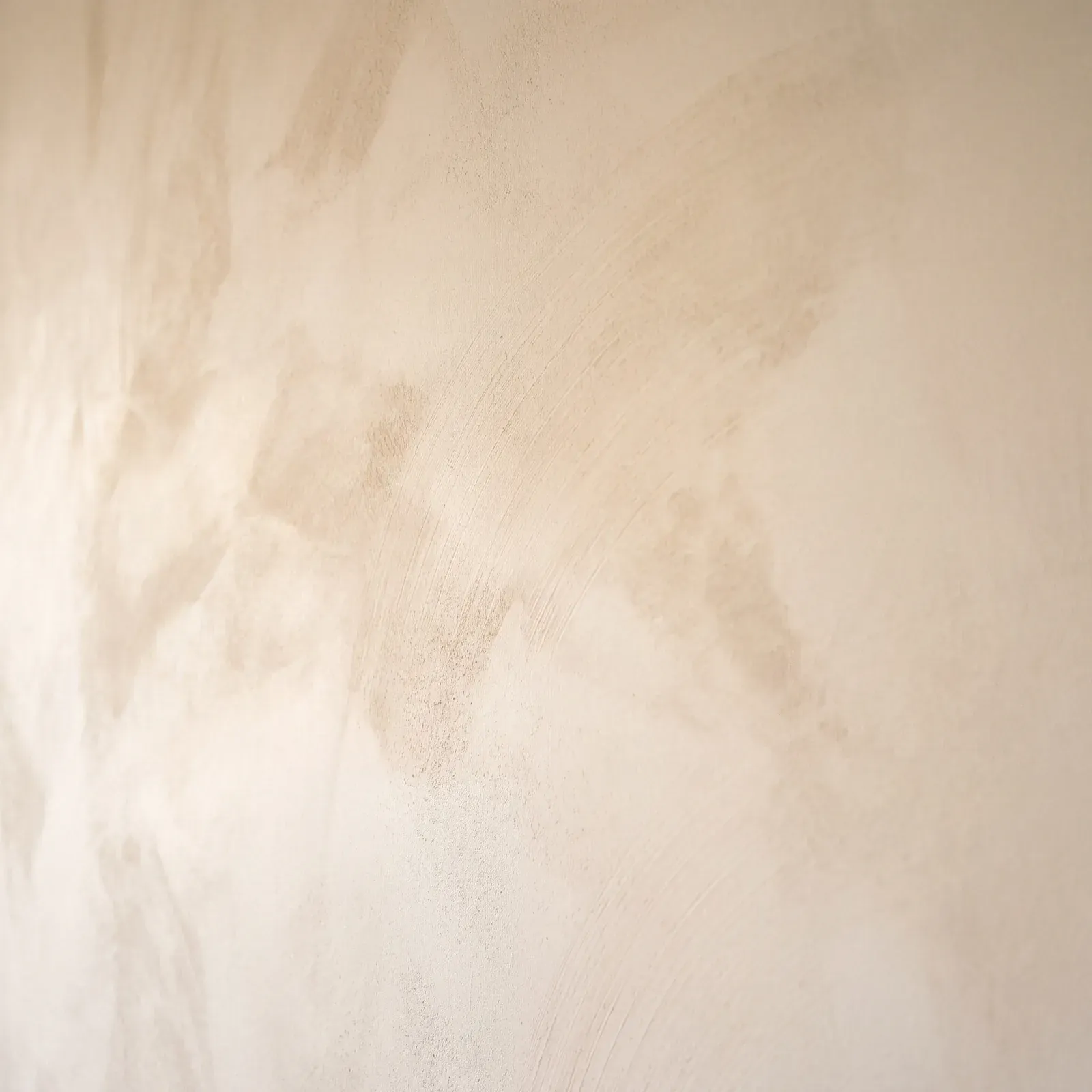 Hand-troweled lime plaster sample