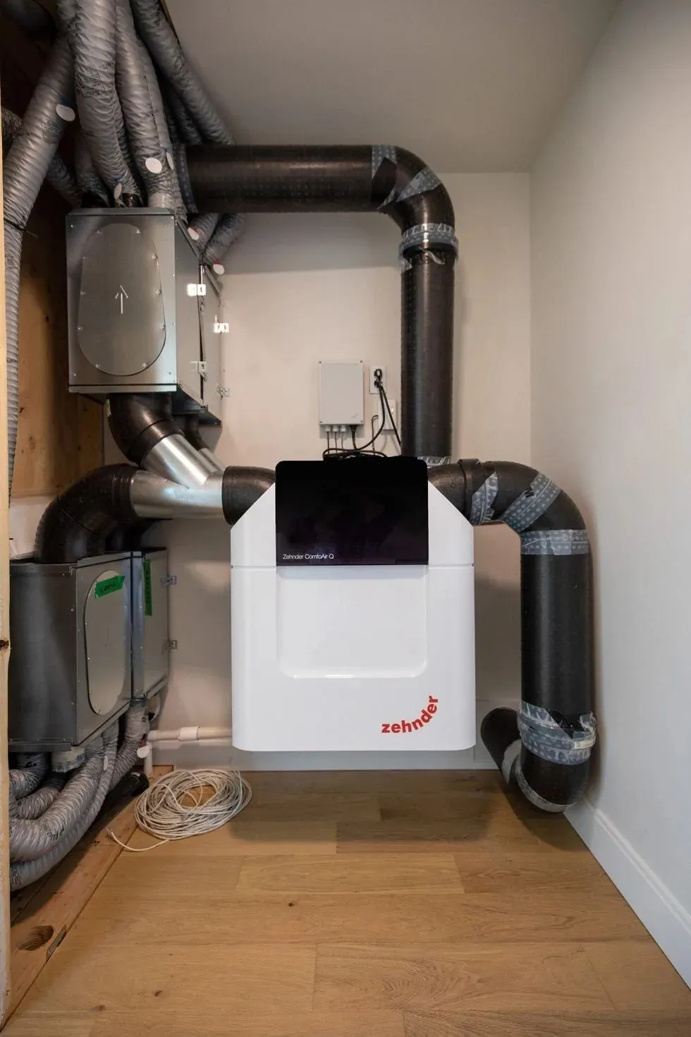 ERV and MERV-13 filtration · Austin remodel