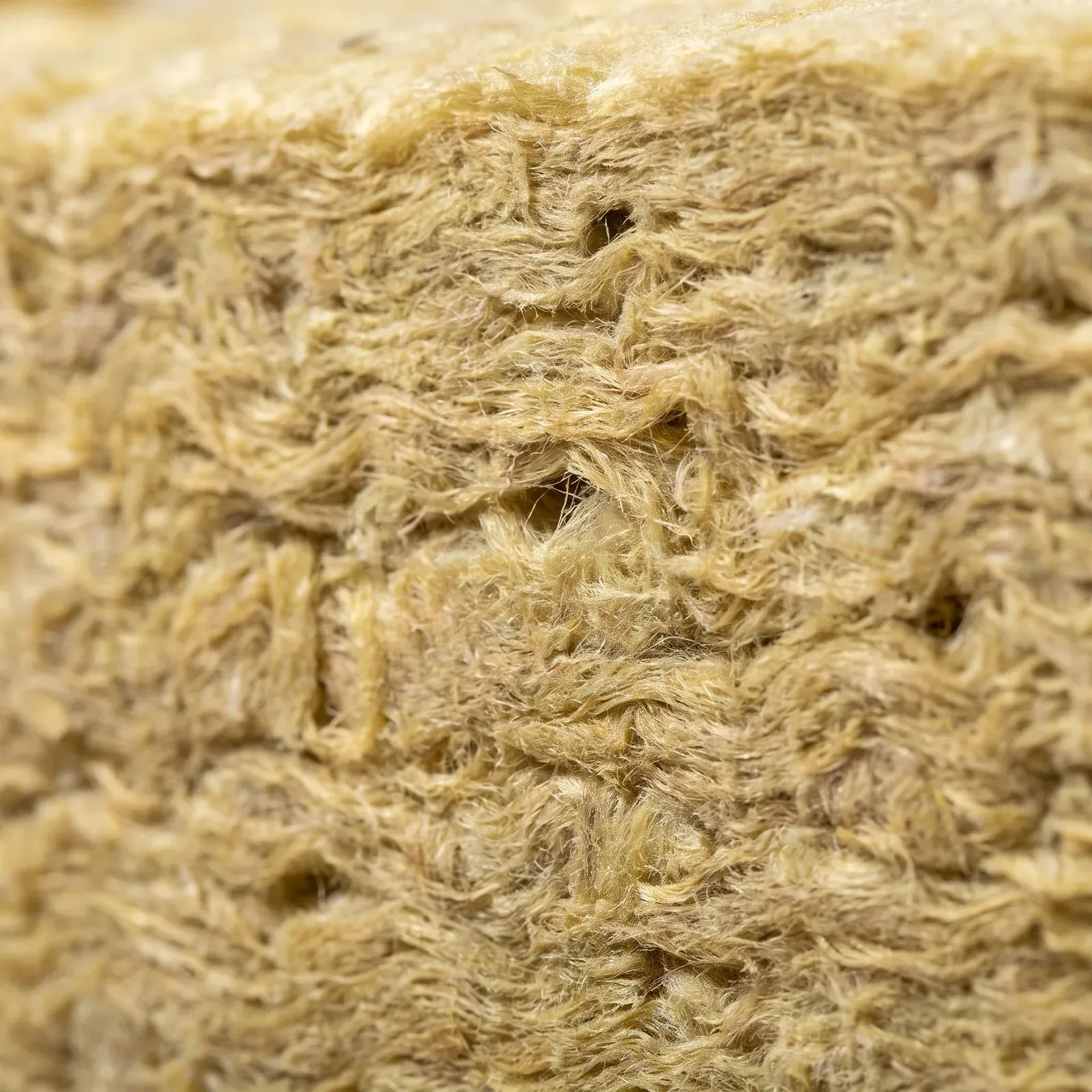 Rockwool insulation sample