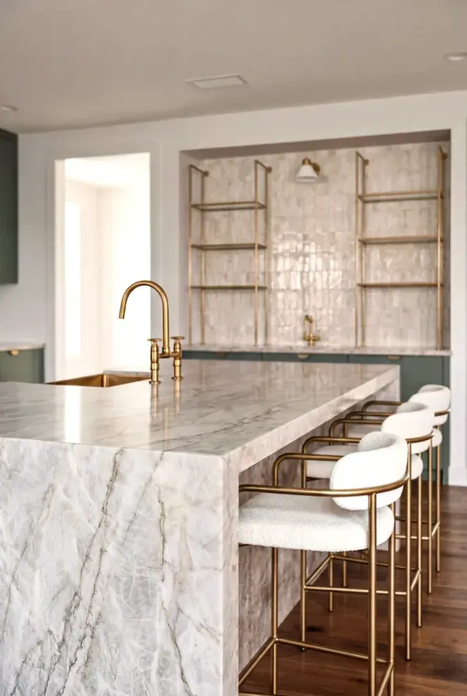 Whole home remodel in Westlake Hills in warm desert tones