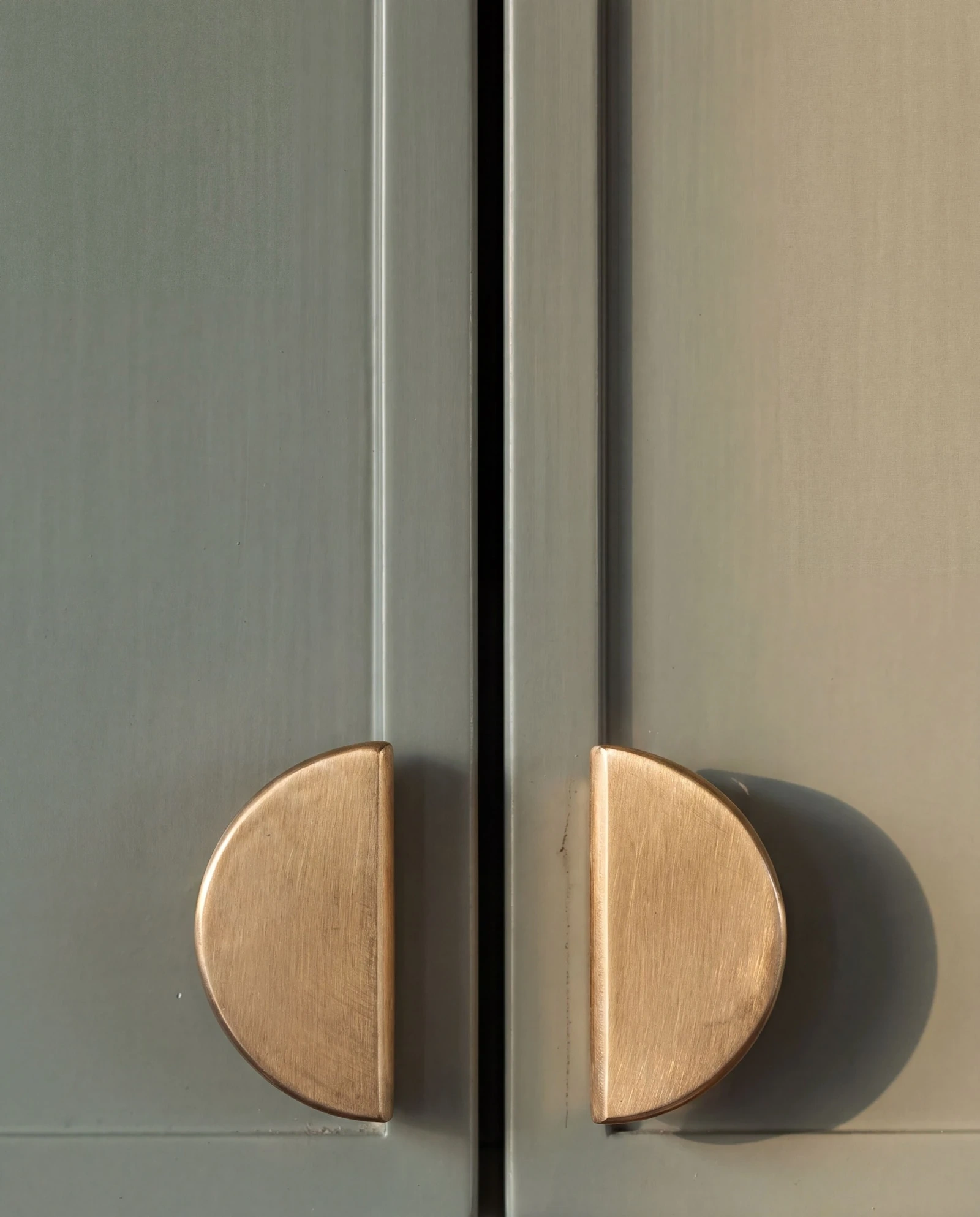 Brass pulls and fixtures sample