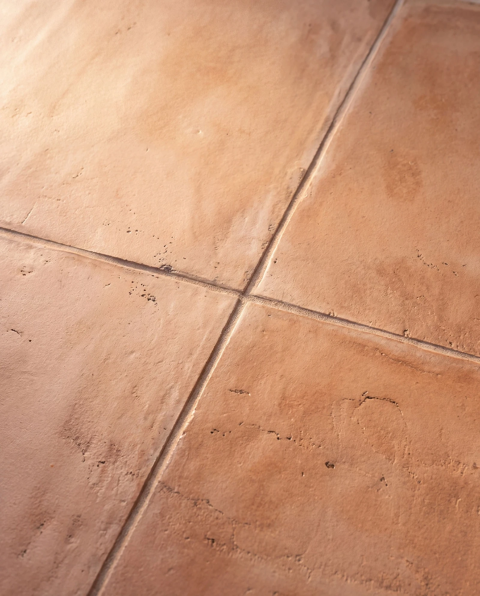 Terracotta tile sample