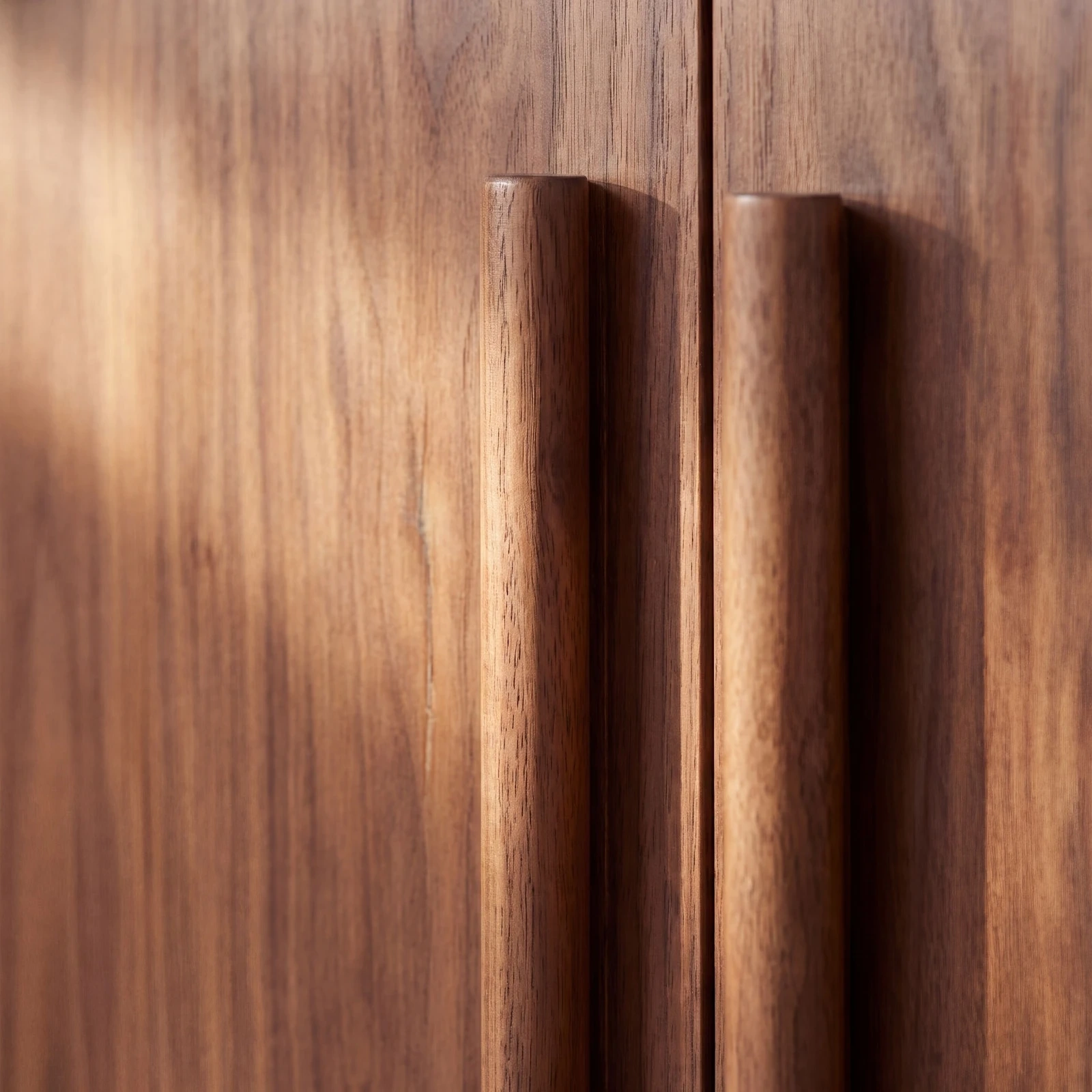 Walnut cabinet vanity sample
