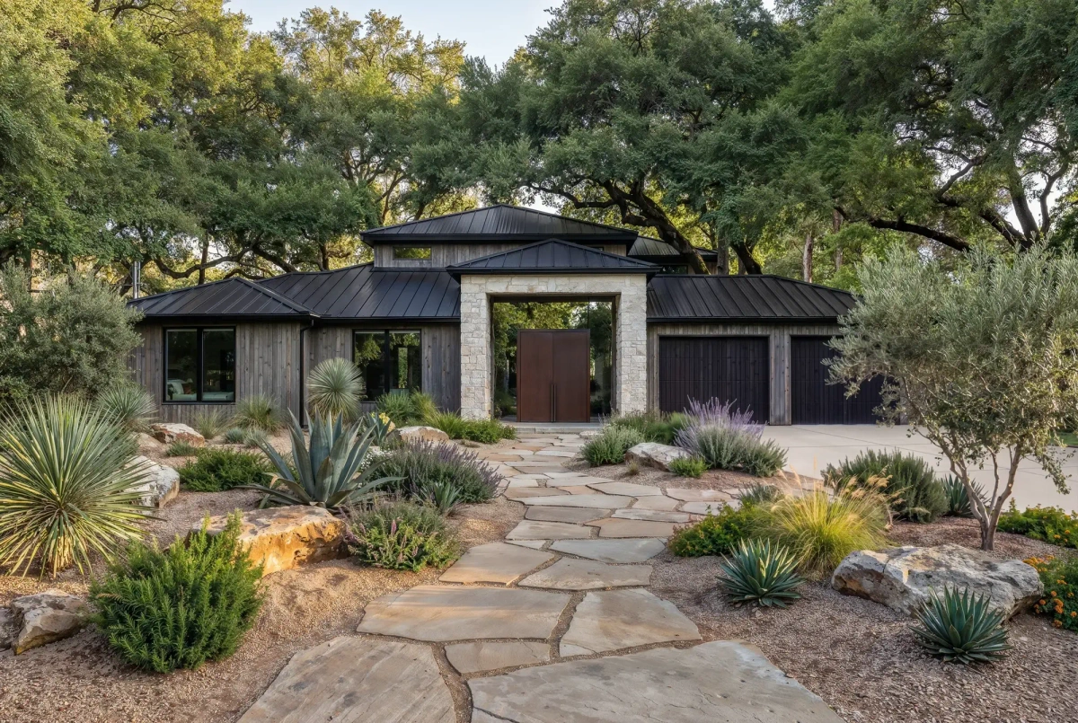 Sandstone pavers and boulders
